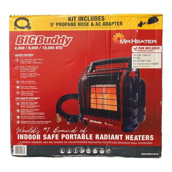 Mr. Heater Other Mr Heater Propane Space Heater 800 Btu Big Buddy
